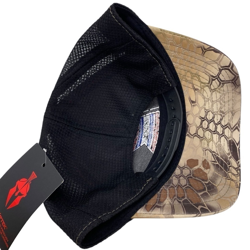 Kryptek Camouflage SnapBack American Commercial Barge Line Camo Hat New - Picture 4 of 9